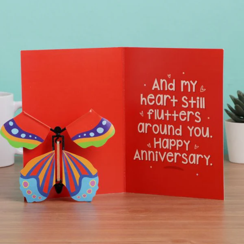 Anniversary Butterfly card